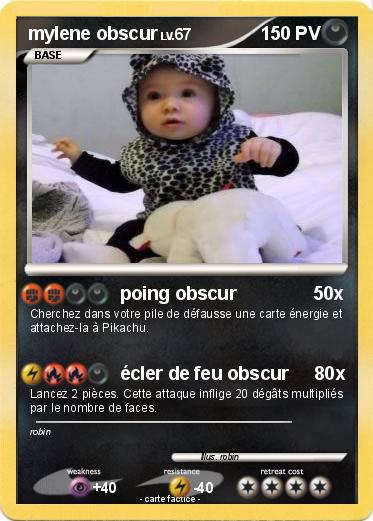 Pokemon mylene obscur