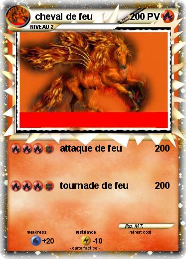 Pokemon cheval de feu