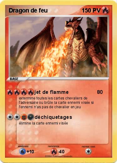 Pokemon Dragon de feu