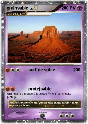 Pokemon grainsable