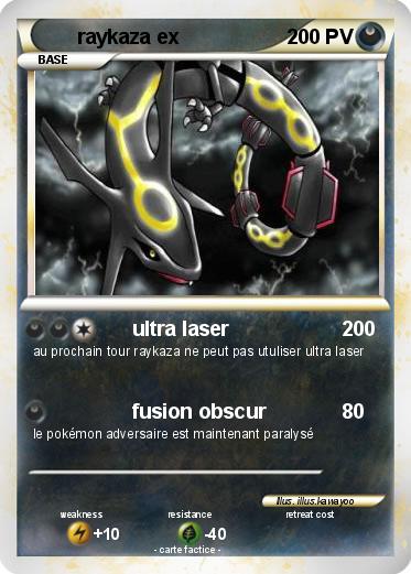 Pokemon raykaza ex