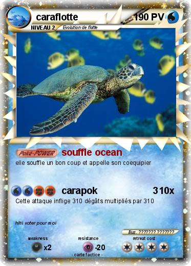 Pokemon caraflotte