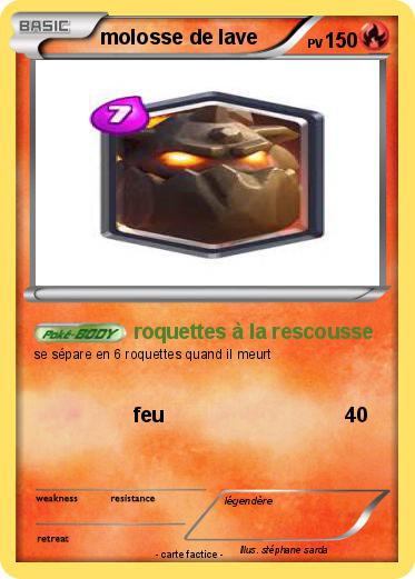 Pokemon molosse de lave