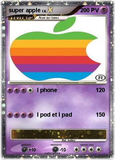 Pokemon super apple