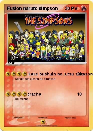 Pokemon Fusion naruto simpson