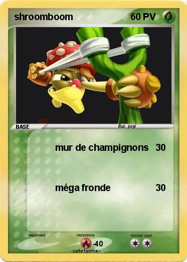 Pokemon shroomboom