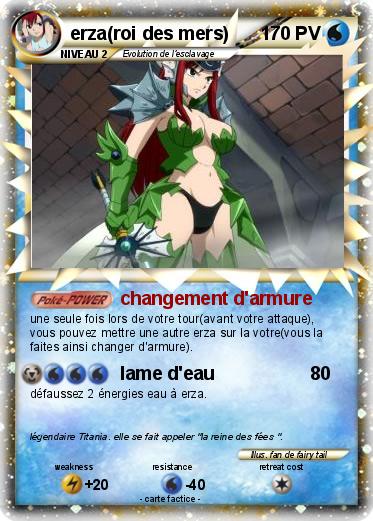 Pokemon erza(roi des mers)