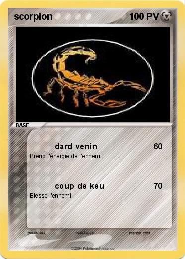 Pokemon scorpion