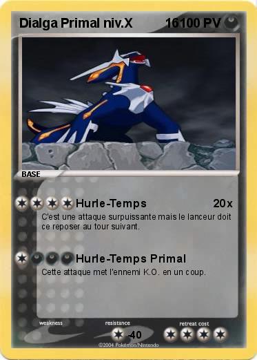 Pokemon Dialga Primal niv.X         16