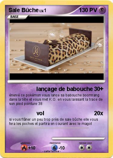 Pokemon Sale Bûche