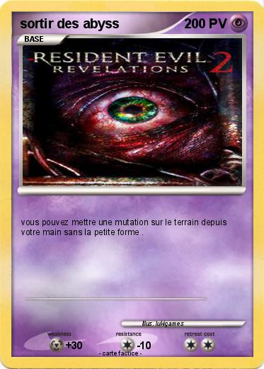 Pokemon sortir des abyss