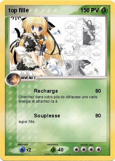 Pokemon top fille