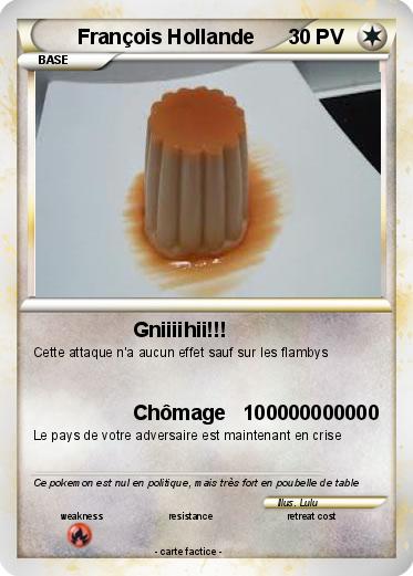Pokemon François Hollande