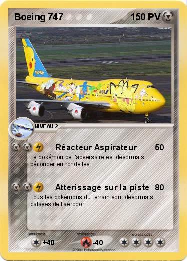 Pokemon Boeing 747
