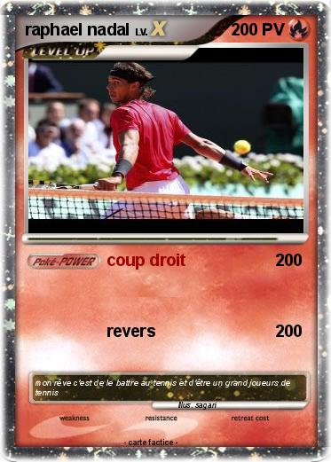 Pokemon raphael nadal