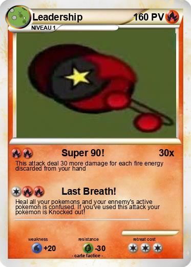 Pokemon Leadership