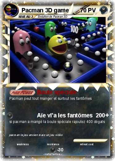 Pokemon Pacman 3D game