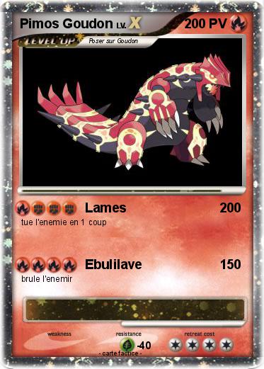 Pokemon Pimos Goudon
