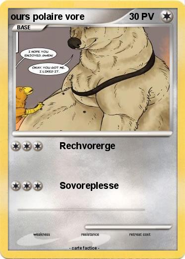 Pokemon ours polaire vore
