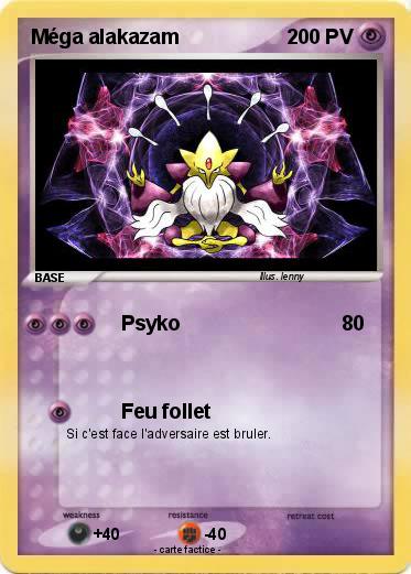 Pokemon Méga alakazam