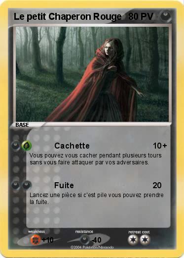 Pokemon Le petit Chaperon Rouge