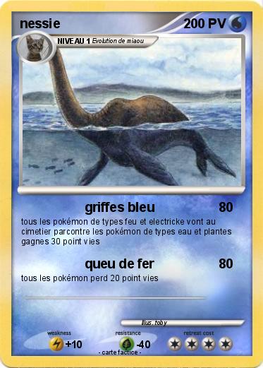 Pokemon nessie