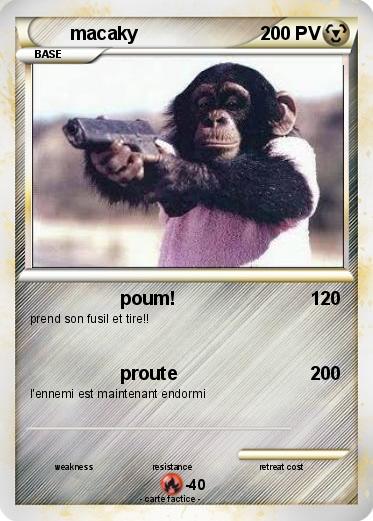 Pokemon macaky
