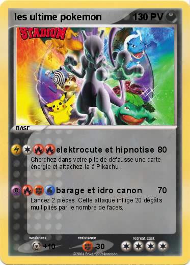 Pokemon les ultime pokemon                                         