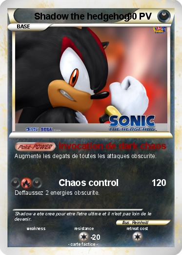 Pokemon Shadow the hedgehog