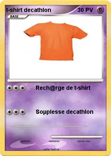 Pokemon t-shirt decathlon