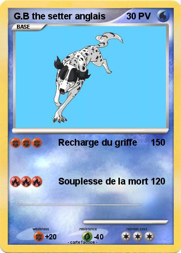 Pokemon G.B the setter anglais