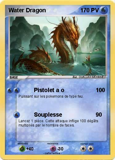 Pokemon Water Dragon