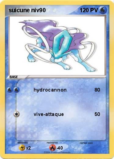 Pokemon suicune niv90
