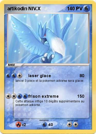 Pokemon artikodin NIV.X