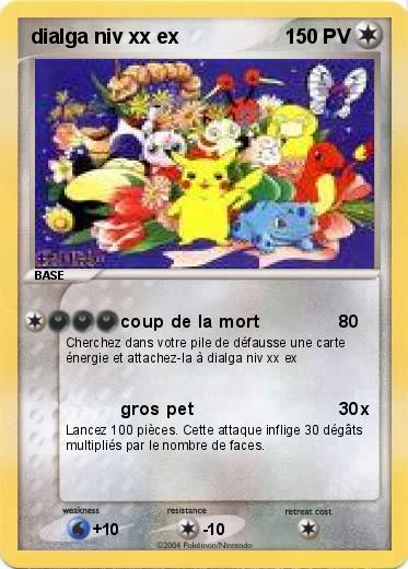 Pokemon dialga niv xx ex