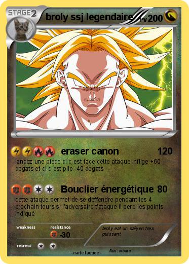 Pokemon broly ssj legendaire