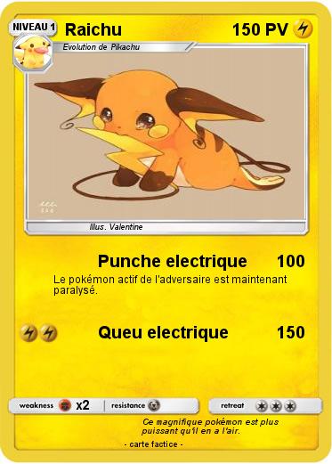 Pokemon Raichu
