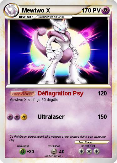 Pokemon Mewtwo X