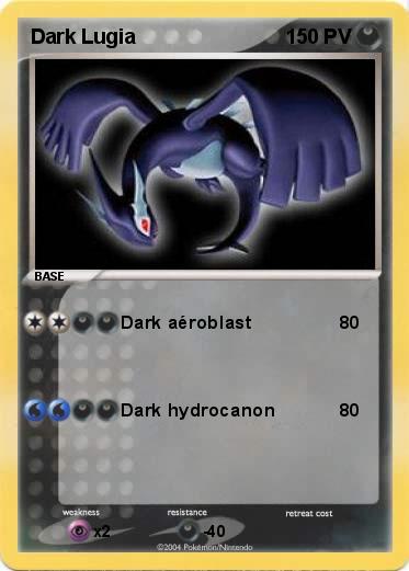 Pokemon Dark Lugia