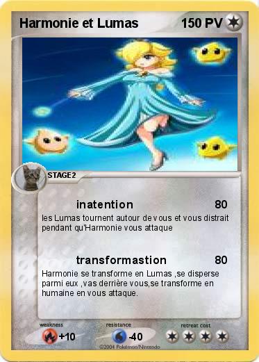 Pokemon Harmonie et Lumas