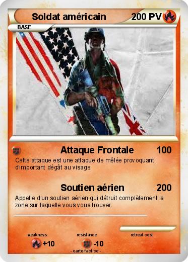 Pokemon Soldat américain