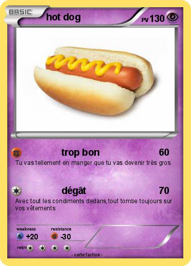Pokemon hot dog