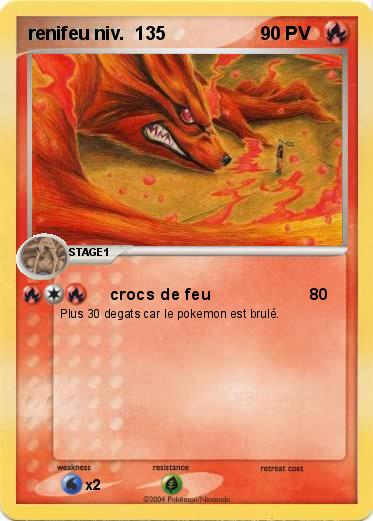 Pokemon renifeu niv.  135