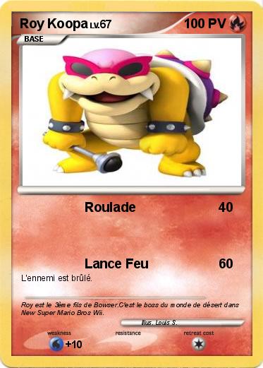 Pokemon Roy Koopa