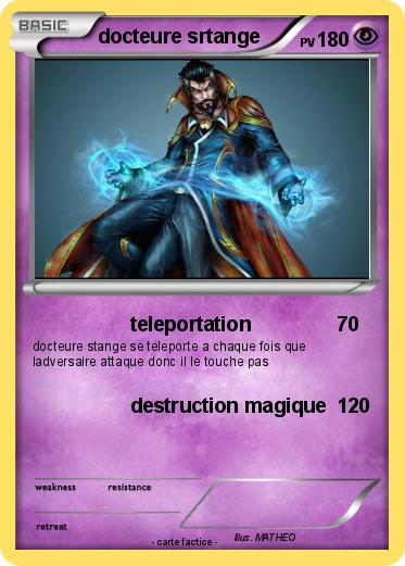 Pokemon docteure srtange