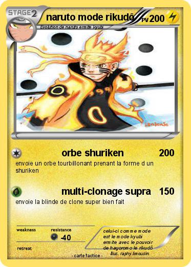 Pokemon naruto mode rikudô