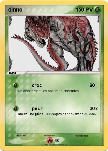 Pokemon dinno