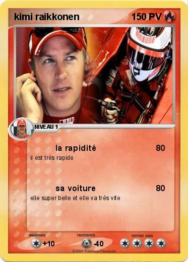 Pokemon kimi raikkonen