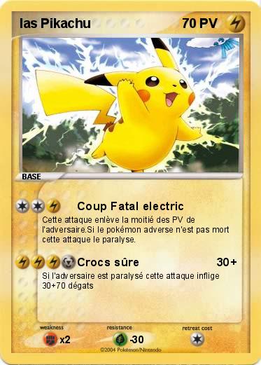Pokemon las Pikachu 