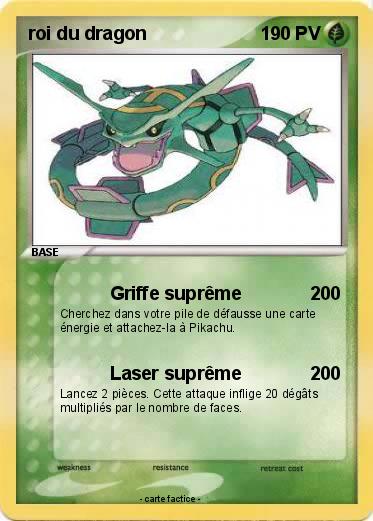 Pokemon roi du dragon